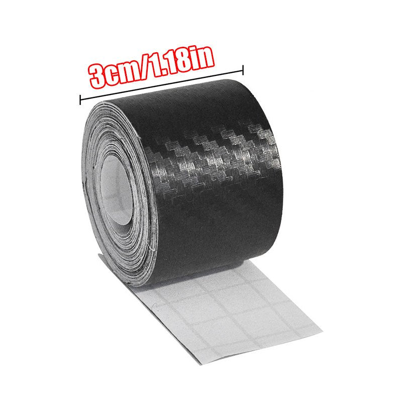 Carbon Fiber Car Sticker Protector Strip Anti Scratch Tape
