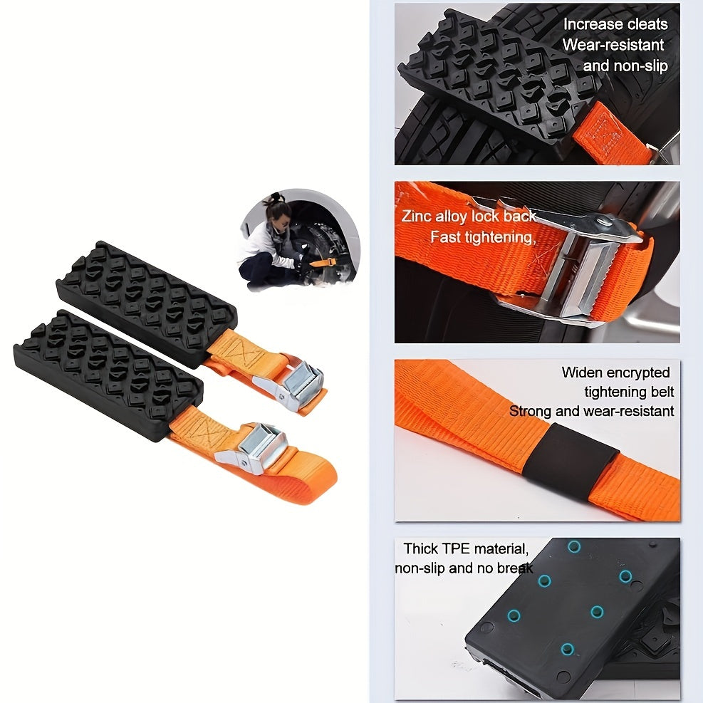 Tire Traction Device for Snow Mud Sand Small SUVs Self Rescue