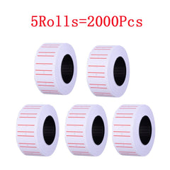 Label Stickers for 5500 Machine - Adhesive Label Paper Tag