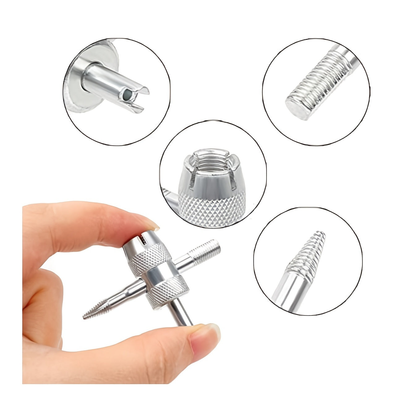 4 in 1 Valve Wrench for Tire Maintenance