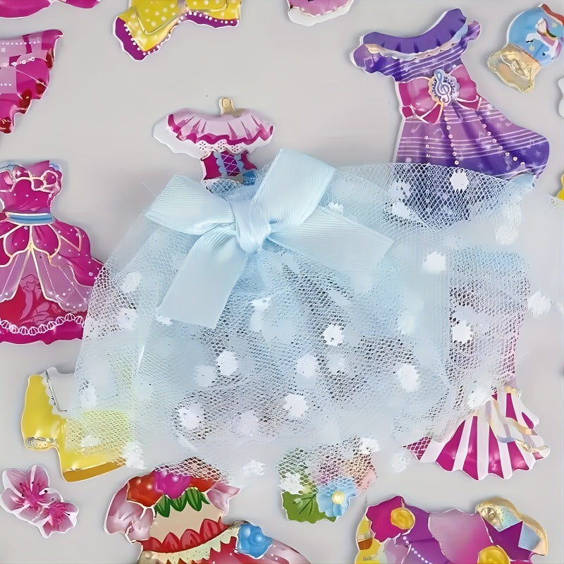 Stickers Activity Books Set Dress Up Dolls 3D Stickers
