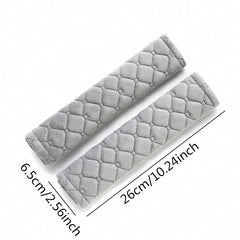 Plush Car Seat Belt Shoulder Cover Comfortable Safety Protection