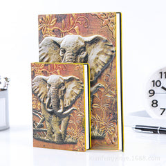 European Embossed Vintage Notebook PU Tourist Souvenir Gift