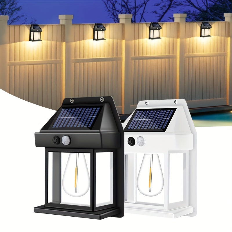 Solar Wall Lamp Motion Sensor Long Lighting IP65 Waterproof