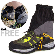 Waterproof Mountaineering Leg Gaurd Set Silicone Nylon Booties