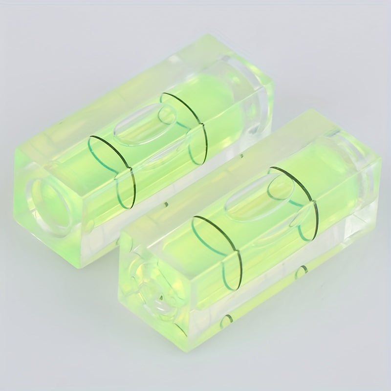 2pcs Square Bubble Level Small Level Rulers Micro Level Mini Small Level Bubble