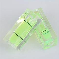 2pcs Square Bubble Level Small Level Rulers Micro Level Mini Small Level Bubble