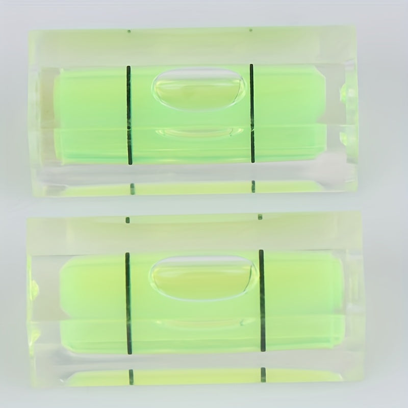 2pcs Square Bubble Level Small Level Rulers Micro Level Mini Small Level Bubble