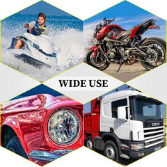 12pcs Thick Fiber Cleaning Towel Car Detail Cloth Car Drying Polishing Wax