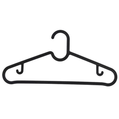10pcs Plastic Clothes Hanger Organizer for Wardrobe Storage
