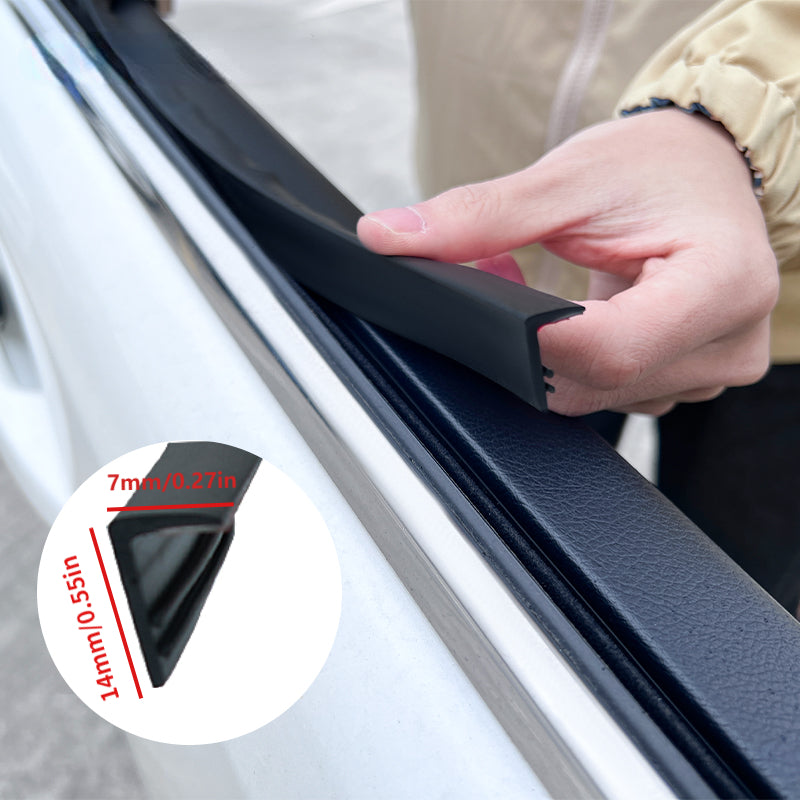Car Window Seal Strip Auto Rubber Side Window Filler V Shape Sealing Strips