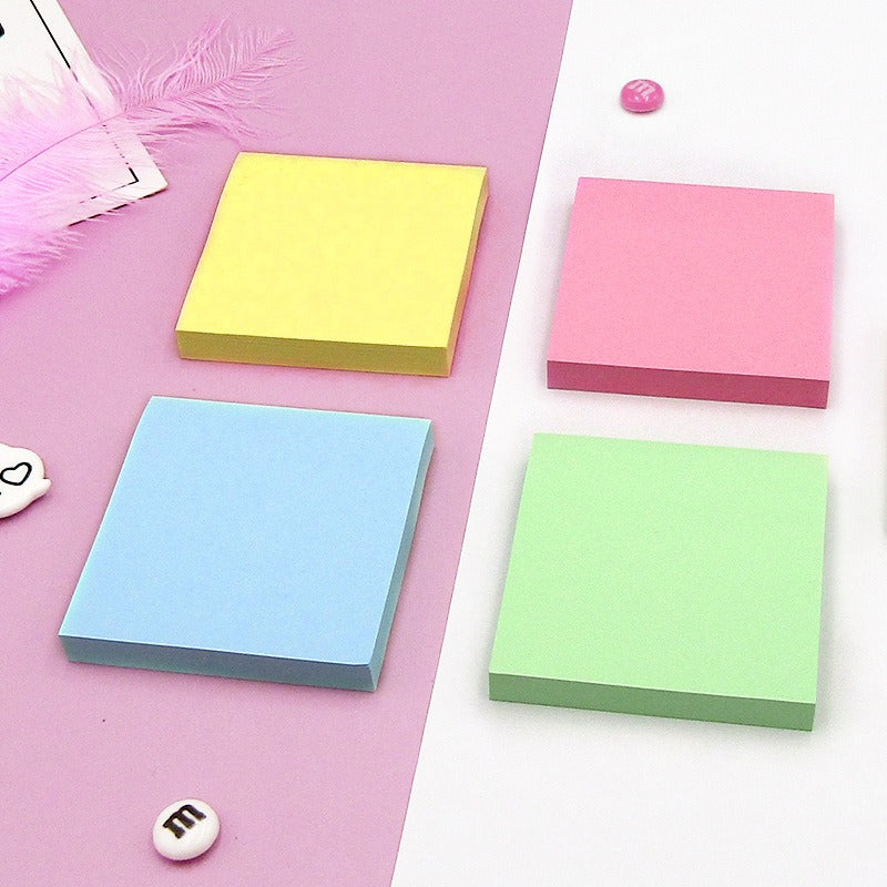 4pcs 400 Sheets Colorful Sticky Notes Torn Off M