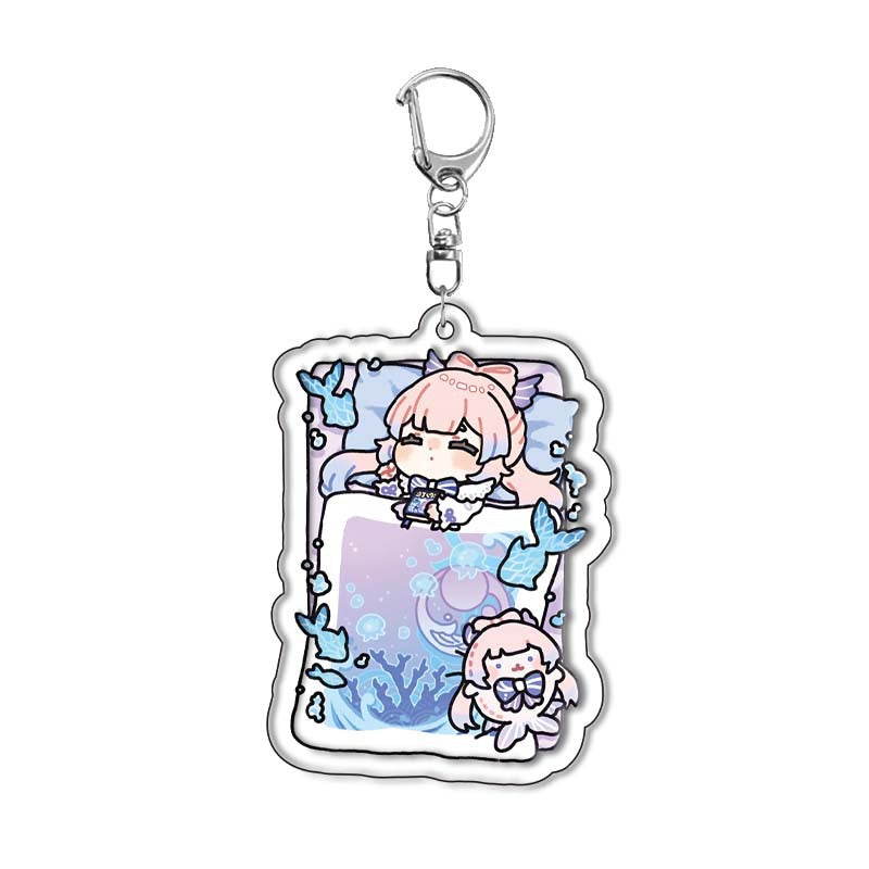Game Peripheral Acrylic Keychain Pendant