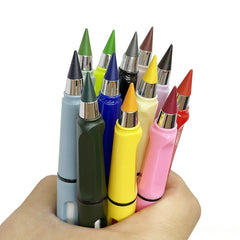 Colorful Eternal Pencil Cutting Technology Student Drawing