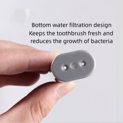 2pcs Bamboo Charcoal Toothbrush Foldable Mini Travel Size Oral Care Toothbrush