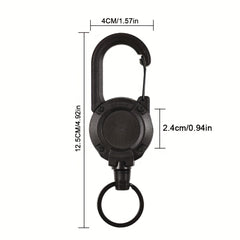 Anti Theft Tactical Telescopic Keychain for Camping Hiking
