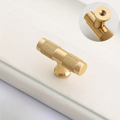 4pcs T Knob Round Bar Handles Aluminum Alloy Small Handle