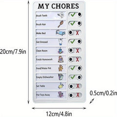 Stay Organized Memo Checklist Board for Teens & Adults