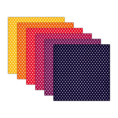 12pcs Colorful Wave Dot Marble Pattern Scrapbook Background Paper Non-Adhesive