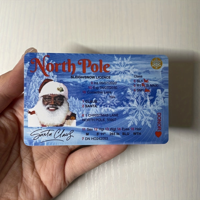 Santa Claus Virtual Sled Driving Christmas Game Props