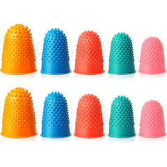 Rubber Finger Tips Office Thimbles Silicone Reusable Finger Protector