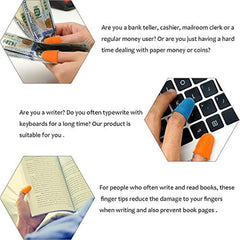 Rubber Finger Tips Office Thimbles Silicone Reusable Finger Protector