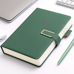 360 Page Faux Leather A5 Notebook for Home Office Study