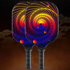Outdoor Pickleball Paddles Set with Ball