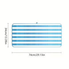 Leaf Pattern Hand Towel Soft Cotton Absorbent Towel for Home Bathroom