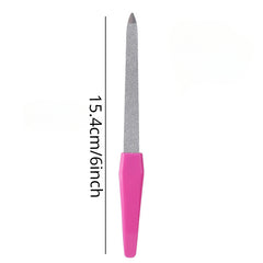 3pcs Double Sided Nail File for Smooth Nails