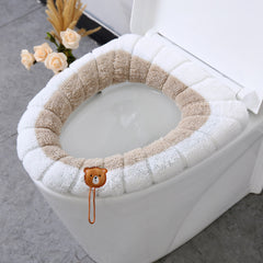 Winter Toilet Cushion For Patient Toilet Ring Circular Square Toilet Cushion Cov