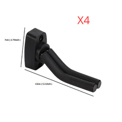 Adjustable Guitar Hanger Wall Mount Display Hook Holder Clips