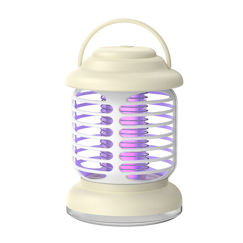 Portable Silent Mosquito Catcher w/ LED Lamp - Rechargeable Mosquito Killer