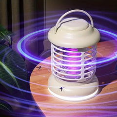 Portable Silent Mosquito Catcher w/ LED Lamp - Rechargeable Mosquito Killer