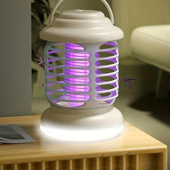 Portable Silent Mosquito Catcher w/ LED Lamp - Rechargeable Mosquito Killer