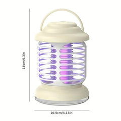 Portable Silent Mosquito Catcher w/ LED Lamp - Rechargeable Mosquito Killer