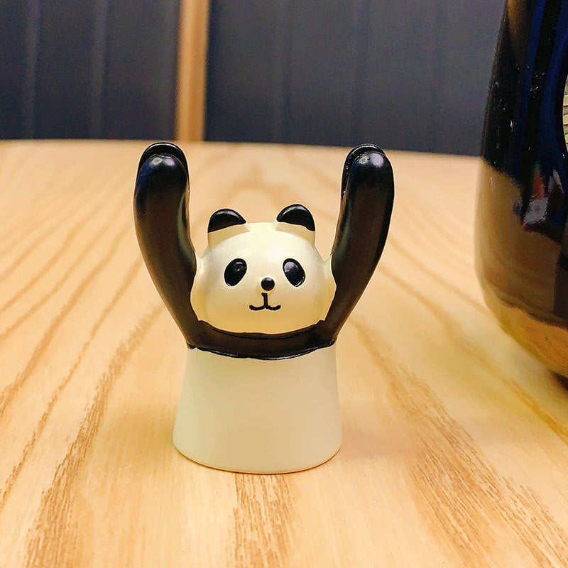 Japanese Cartoon Card Lifting Animal Sticky Note Clip