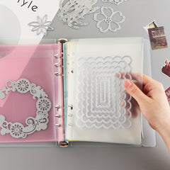 5pcs Storage Book Binder for Die and Stamp Storage Folder
