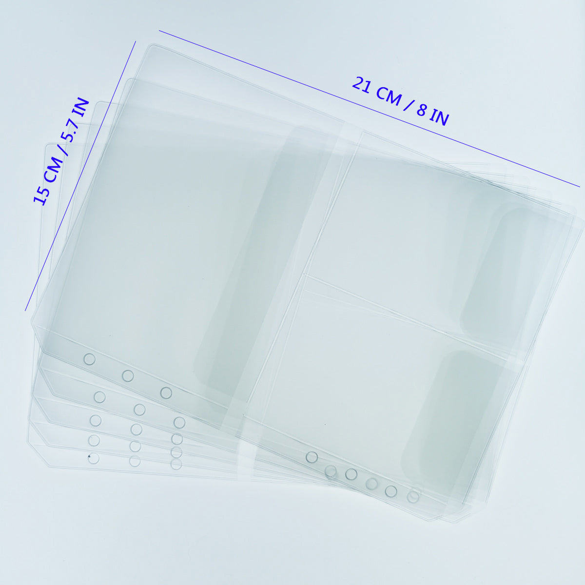 5pcs Storage Book Binder for Die and Stamp Storage Folder
