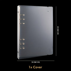5pcs Storage Book Binder for Die and Stamp Storage Folder