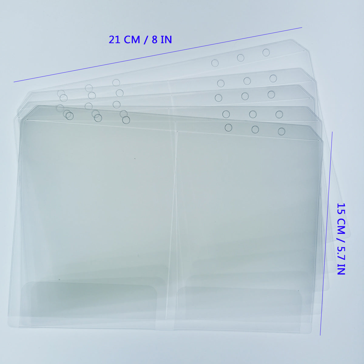 5pcs Storage Book Binder for Die and Stamp Storage Folder