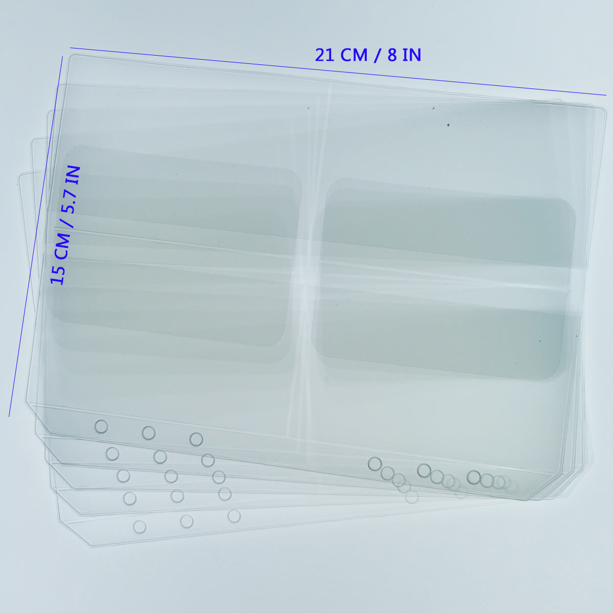 5pcs Storage Book Binder for Die and Stamp Storage Folder