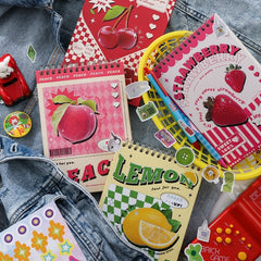 Vintage Fruit Series Coil Book Time Management Planner