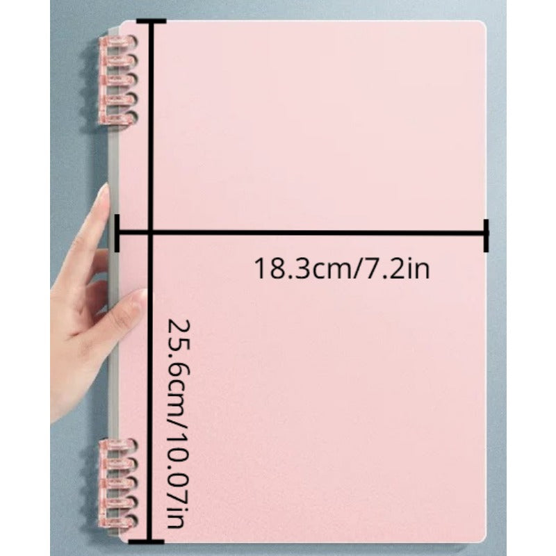 Stone Paper Notebook Cover 60 Sheets 2 Pack Minimalist Coil Notebook