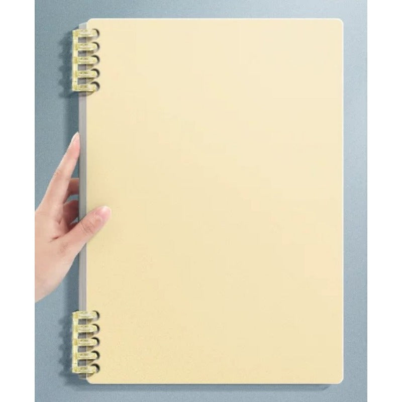 Stone Paper Notebook Cover 60 Sheets 2 Pack Minimalist Coil Notebook