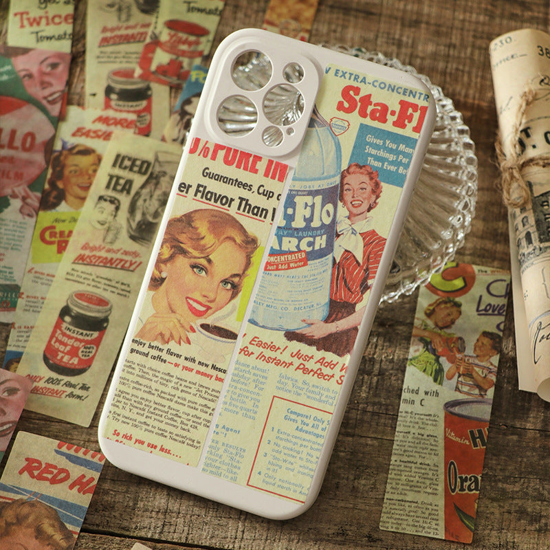 Retro Journal Collage Sticker Pack, 40pcs