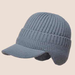Winter Thickened Ear Protection Warm Hat Men's Knit Hat With Earflap