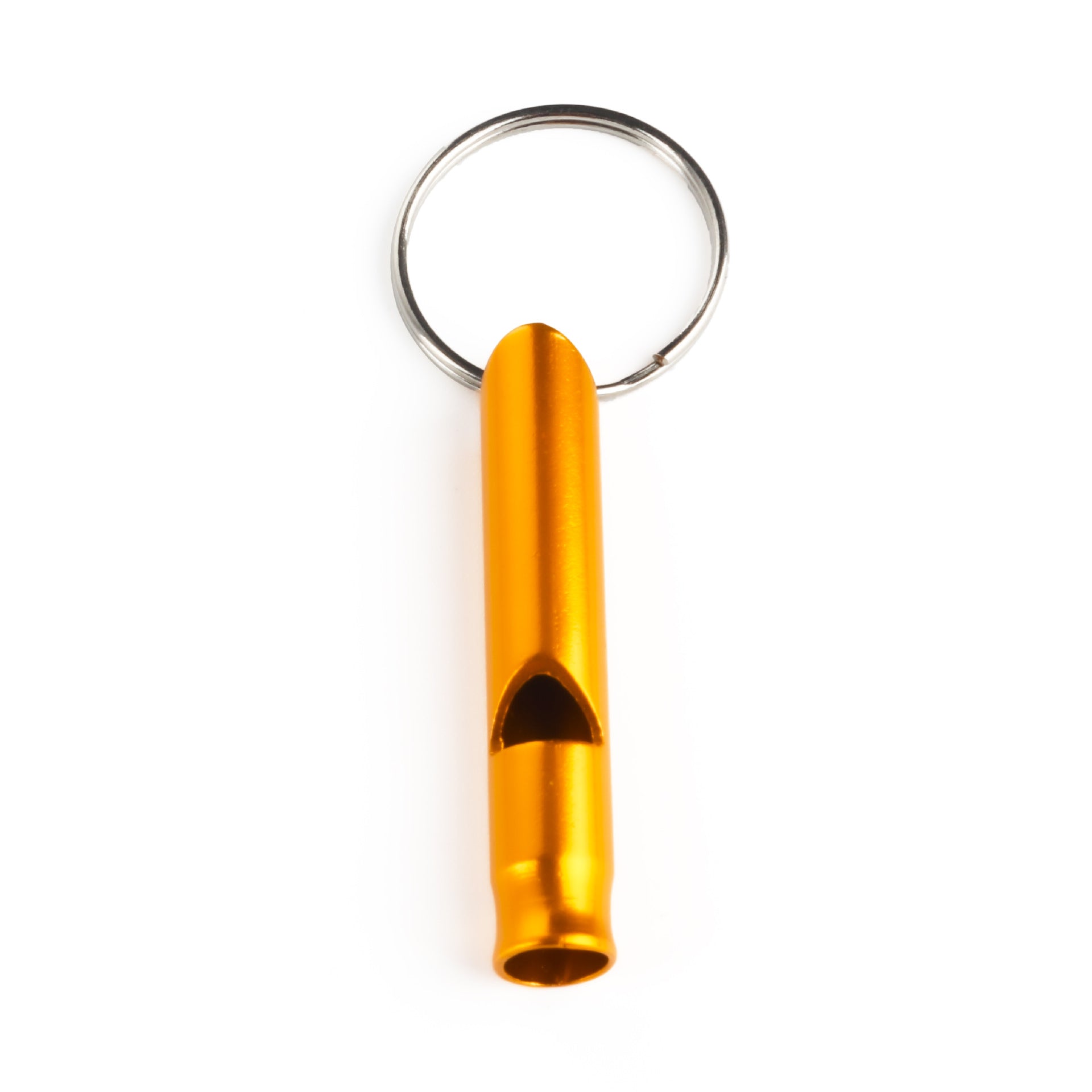 Mini Aluminum Alloy Survival Whistle for Outdoor Hiking Camping