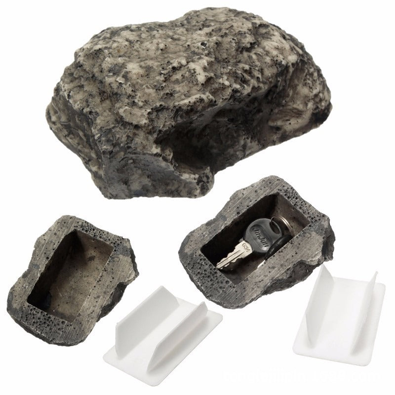 Stone Shaped Money Box Safe Insurance Box