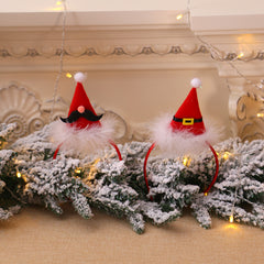 Christmas Deer Horn Bell Headband Hairpin Headpiece for Kids